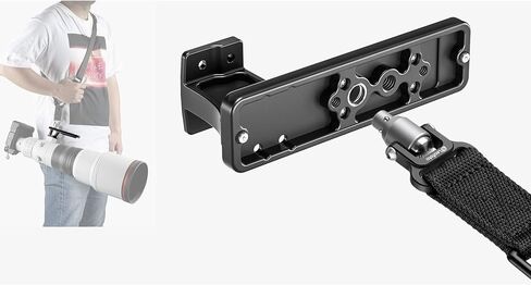 Leofoto CF-07 Replacement Foot, for Canon RF24-105mm F2.8 LIS USM Z, QD Spot, 1/4" and 3/8 Screw Hole, Lightweight and Low Profile, Arca Compatible in Saudi Arabia