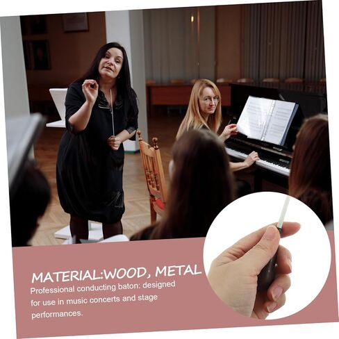 Music Conductor Stick with Handle for Concerts Orchestra Performances Stylish Professional Design for Accurate Musical Expression Easy to Operate in Saudi Arabia