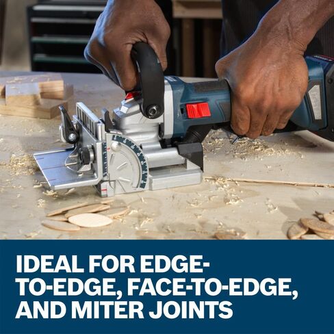 Bosch GFF120 50-Piece #20 Joining Biscuits - Ideal for Edge-to-Edge, Face-to-Edge, and Miter Joints in Saudi Arabia