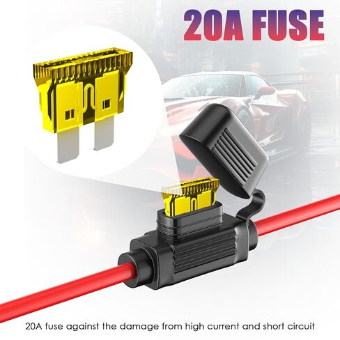 Leicestercn 6ft 12V Terminal Terminal SAE إلى O RING Connects موصل كبل سلك التمديد لشاحن البطارية/المشرف in Kuwait