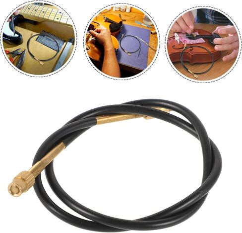 Yardwe 2pcs Bass Tail Ropes 4/4 Bass Tailpiece Steel Wire Kit Easy Install Accessories in Saudi Arabia