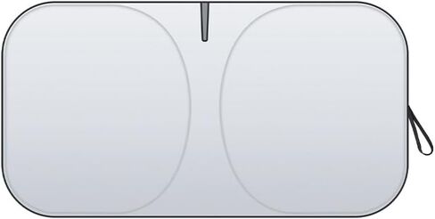 Car Sun Visor, Specially Designed for The Front Windshield, with Heat Insulation, Sun Protection and Light-Blocking Thickened Sun Visor (【 Small Size 140 * 70cm】) in Saudi Arabia