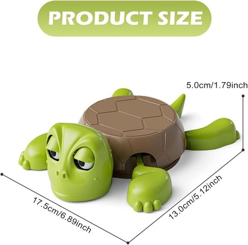 Turtle Coaster, 3D Printed Funny Tea Coasters with Interactive Expression, Turtle Cup Holder, Insulated Drink Mat for Coffee and Wine Glasses, Home Decor and Kitchen Accessories (Green) in Kuwait
