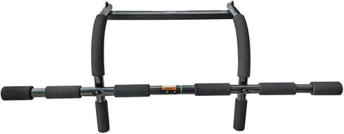 شريط سحب ENERGI CORE للمدخل | شريط الذقن بدون براغي مع مقابض إسفنجية متعددة القبضة | معدات تدريب القوة في صالة الألعاب الرياضية المنزلية شديدة التحمل | شريط تمرين الجزء العلوي من الجسم لإطارات الأبواب القياسية in Kuwait