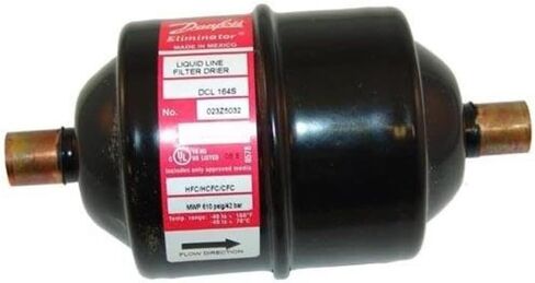 Danfoss ELIMINATOR 023Z5019 DCL 053S Hermetic Liquid Line AC Filter Drier, 3/8-inch Sweat Copper Connection, Solid Core Size 5 cu.in. | Replaces 023U4008 in Kuwait
