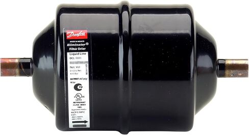Danfoss ELIMINATOR 023Z5019 DCL 053S Hermetic Liquid Line AC Filter Drier, 3/8-inch Sweat Copper Connection, Solid Core Size 5 cu.in. | Replaces 023U4008 in Kuwait