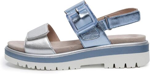 Ara Marbella Buckle Sandal ، جلد براءات الاختراع الأسود - 39 مترًا (الولايات المتحدة) in Kuwait