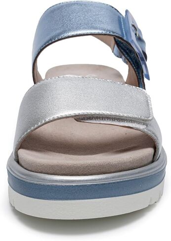Ara Marbella Buckle Sandal ، جلد براءات الاختراع الأسود - 39 مترًا (الولايات المتحدة) in Kuwait