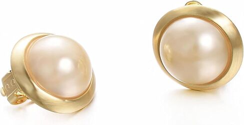 مقطع CZ على أقراط لؤلؤة للنساء 18K الذهب الأبيض مطلي بالفضة خمر أقراط للنساء in Saudi Arabia