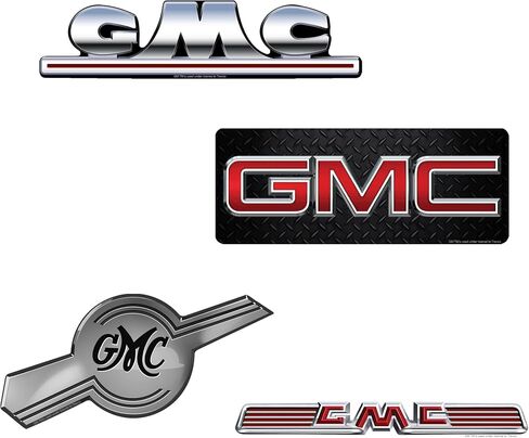 GMC Vinyl Large Deluxe Stickers Variety Pack - Laptop, Water Bottle, Scrapbooking, Tablet, Skateboard, Indoor/Outdoor - Set of 11 in Saudi Arabia