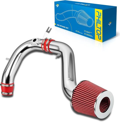 PHILTOP Cold Air Intake Kit System Compatible with 1995-2002 HONDA ACCORD 2.7L/3.0L, 1999-2003 ACURA TL/CL 3.2L V6, High Performance, Red in Saudi Arabia