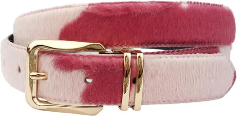Faux Fur Leopard Print Belt in Saudi Arabia