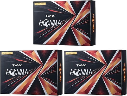كرات جولف TW-X من هونما، موديل 2021، مجموعة 3 دزينة، 3 دزينة (36 قطعة) in Kuwait