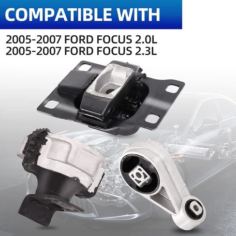 مجموعة حوامل محرك المحرك - متوافقة مع 2008-2011 Ford Focus 2.0L, A5322 A2986 A5312 in Saudi Arabia