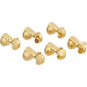Grover 406G6 Mini Self Locking Rotomatic Tuner, 6-In-Line, Gold