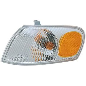 RAREELECTRICAL NEW LEFT TURN SIGNAL LIGHT COMPATIBLE WITH TOYOTA COROLLA 1998-2000 8152002040 TO2520150 81520-02040