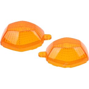 Acouto Motorcycle Turn Signal Light Lens Indicator Lamp Covers Replacement for Suzuki 650F 2008?2011 for Suzuki SV 650 N/S 2003-2016 for Suzuki DL 650 V-Strom 2004-2011(Brown)