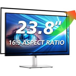 Halloive [2-Pack] 23 Inch Computer Screen Protector Blue Light and Anti Glare Filter, Eye Protection Computer Blue Light Blocking Screen for 23" with 16:9 Aspect Ratio Widescreen Computer Monitor