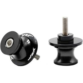 M6 Motorcycle CNC Swing arm Sliders Spools Stand Screw for YZF R1 R1M R3 R6 R7 R25 R15 R125 600R Black