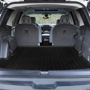 Premium Cargo Liner for Chevrolet Traverse 2018-2023 Behind 2nd Row - 100% Protection - Custom Fit Car Trunk Mat - All-Season Black Cargo Mat - 3D Shaped Laser Measured Trunk Liners