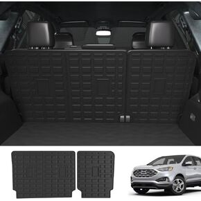 xipoqix حصيرة البضائع متوافقة مع 2015-2024 Ford Edge Trunk Mat TPE استبدال بطانة البضائع لجميع الأحوال الجوية لعام 2015 2016 2017 2018 2019 2020 2021 2022 2023 2024 Ford Edge Accessories (حصيرة البضائع)