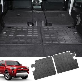 Xipoo Backrest Mat Compatible with 2010-2024 Toyota 4Runner Back Seat Protector 7 Seaters TPE Material Cargo Mat Replacement for 2010-2024 Toyota 4Runner Accessories (2nd Backrest Mat)