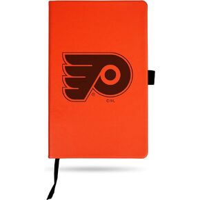 Rico Industries NHL Philadelphia Flyers Laser-Engraved Color Notepad, 5.25 x 8.25-inches