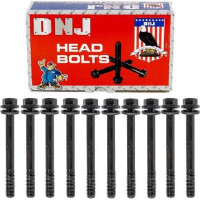 DNJ HBK525 Head Bolt Kit/for 1989-1995/ Geo, Suzuki/ 1.6L/ L4/ 8V/ SOHC/ 97cid, 98cid/ G16KC