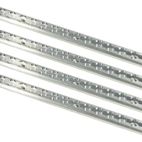 US Cargo Control L Track (4-Pack), 4 Ft Aluminum L-Track Rail for Enclosed Trailers, Utility Trailers, or Truck Beds, Perfect for Securing Motorcycles, ATVs, Dirt Bikes, and More