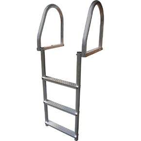 Dock Edge Dock Ladder, Flip Up, Eco Weld Free, Aluminum