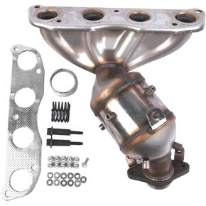 Woosphy Catalytic Converter w/Manifold Replacement for Nissan Sentra L4 1.8L 2.0L 4-Door 2009-2015 14002-3SR0A 327-59671