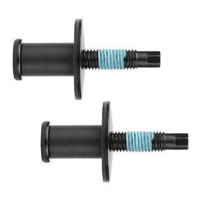 مجموعة مسامير قفل مزلاج الباب الخلفي من ATNVIDSG متوافقة مع Ford F150 F250 F350 F450 F550 Super Duty Explorer Sport Trac 1997-2016 قفل مزلاج الباب الخلفي # 1L3Z-99404A42-AA (قطعتان) in Kuwait