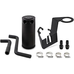 Mishimoto MMBCC-350Z-03PBE PCV-Side Catch Can Kit Compatible With Nissan 350Z 2003-2006/Infiniti G35 2004-2007 Black