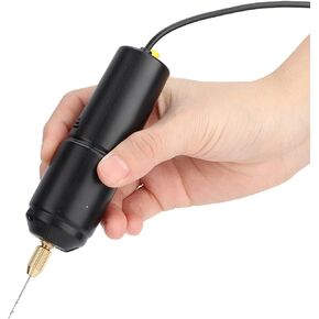 Mini Small Electric Drill Portable Handheld Micro USB Drill with 3pc Bits Metal Hole Punch Machine Hand Tool DC 5V,Other living appliances