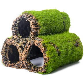 TAOMYPETS Fish Tank Decorations Aquarium Décor Resin Artificial Tree Trunk Root (A)