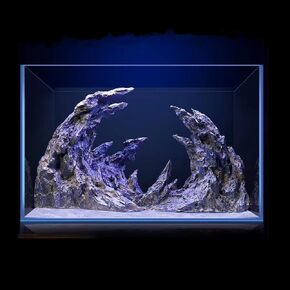 AWXZOM Large 'Soul Valley' Aquarium Ornaments Extra Large Aquarium Decorations Superior Landscaping (Soul Valley 18inch)