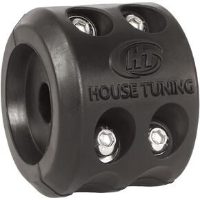 HOUSE TUNING Winch Stopper -Pack of 2,Winch Cable Hook Stopper for ATV UTV Synthetic Rope (2 Pack - Black)