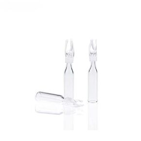 Glass Vial Insert, 250 ul Glass Insert, 6mm Conical Base,Pack of 100