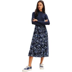 Desigual Women's Woman Knit Dress Long Sleeve