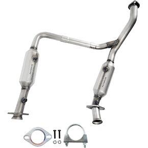 PULCHERFLOW Catalytic Converter Compatible with 2006 2007 2008 2009 2010 Ford Explorer, 2007-2010 Ford Explorer Sport Trac 4.0L V6 High Performance (EPA Compliant)