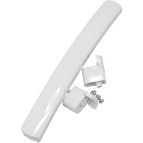 Supplying Demand WB15X10276 261300714903 Microwave White Door Handle Replacement Kit with End Caps