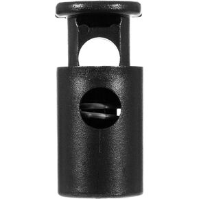 Craft County 1/4 Inch Heavy Duty Barrel Cord Lock Toggle Stop Sliders - Multiple Pack Size Options