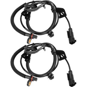 OCPTY ABS Sensor, Left+Rear ABS Wheel Speed Sensor ALS2086 SU9946 5S8483 5105063AA fit for 2007-2016 for Jeep Compass, 2007-2016 for Jeep Patriot, 2007-2012 for Dodge Caliber Pack of 2