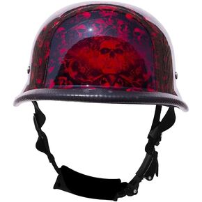 Skull Graveyard German Style Novelty Skull Cap, Colorful Baseball Novelty Cap