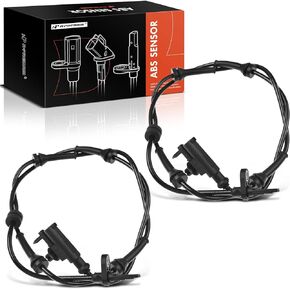 A-Premium ABS Wheel Speed Sensor Compatible with Land Rover Models - Range Rover 2013-2016, Range Rover Sport 2014-2016 - Front Driver and Passenger Side, 2-PC Set, Replace# LR033461, 0265008750