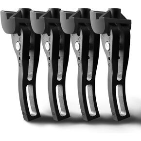 Lyoncover Universal Replacement Parts for Hard Folding or Soft Folding Tonneau Cover - 4PCS Rear Clamp