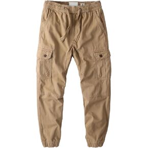 Alessia Cara Men's Joggers Camo Cargo Pants Drawstring Workout Sweat Pants with Pockets