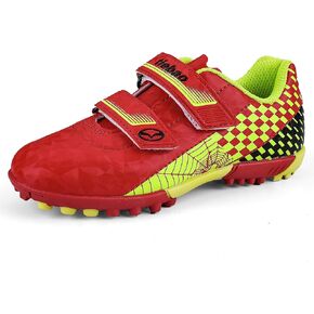 MiFeloo Kids Soccer Cleats Turf Outdoor Indoor TF Soccer Shoes Little Big Boys Girls