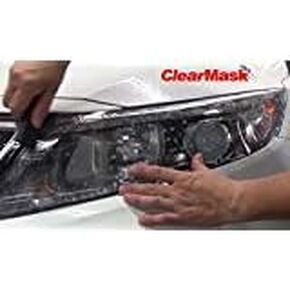 3M 8 Mil Headlight Protection Film Kit with Self Patterning Liner (2) 15 inch by 30 inches Bulk Sheets
