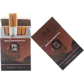 خالية من التبغ، خالية من النيكوتين، سجائر الشاي العشبية، عبوتين، 40 دخانًا in Kuwait